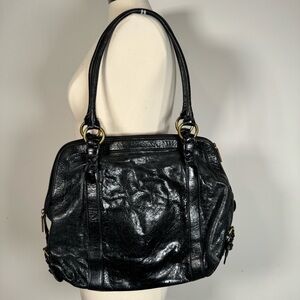 Hobo International black leather shoulder bag